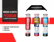 Silicone Base Água - Tudo Fixa - Veda Calha 