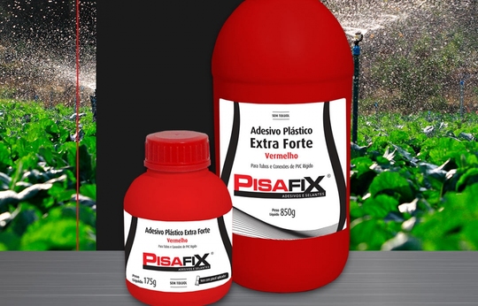 Adesivo Plástico Extra Forte Vermelho